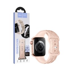 Hoco Silicone Bracelet WA30 Flexible Series iWatch (38/40/41/42mm) Powder Sand Hoco Silicone Bracelet WA30 Flexible Series iWatch (38/40/41/42mm) Powder Sand